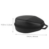 Gatuida Portable Earphone Storage Bag Headset Carrying Case Zipper Lightweight
