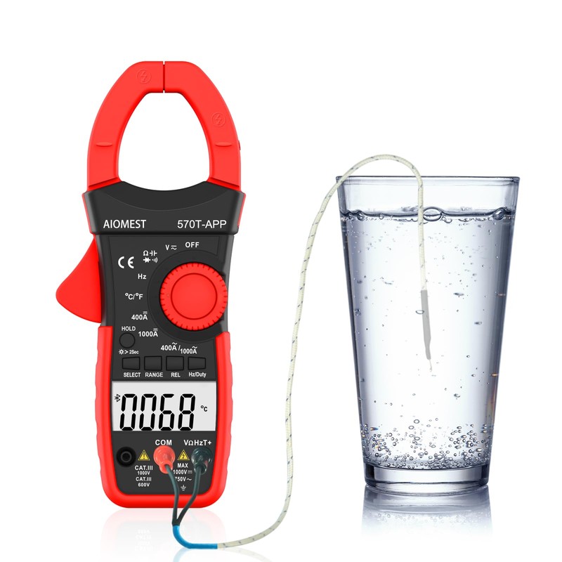 AI-US-570T-APP Medidor de abrazadera con APP