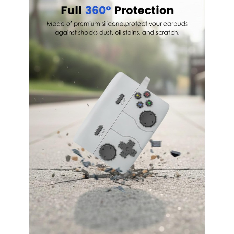 Case for Sony WF-1000XM6 - Silicone Protective Cover, Full-Body Protection