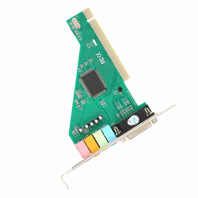 PCI Sound Card Channel 4.1 for Computer Desktop Internal Audio