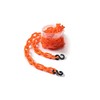 Plastic decorative safety security chain 10FT, Crowd Control Center (ORANGE+SHOOKS)