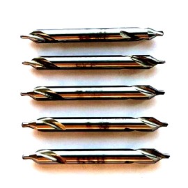 DORNER #1 CENTER DRILL 60 DEG HSS COMBINATION DRILL & COUNTERSINK - DORMER A220 - 5 PCS