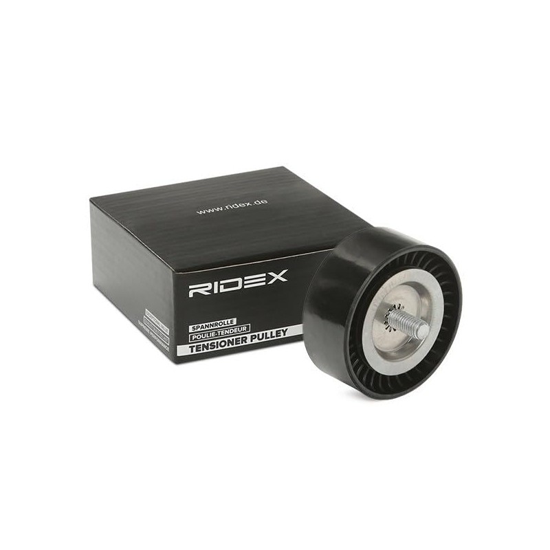 RIDEX 310T0132 Tensioner Pulley V-Ribbed Belt Tensioner Pulley 26 mm