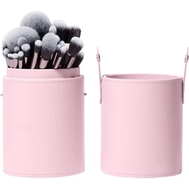Beauty Creations Set De Brochas Pretty And Perfect 24 Piezas Con Estuche Color Rosa