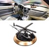 Car Air Fresheners with Solar Rotating Relieve Stress Purifie Odors