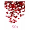 A4f Solutions 1440pzs Pedrería Cristal Rojo Para Uñas Decoración Ss5