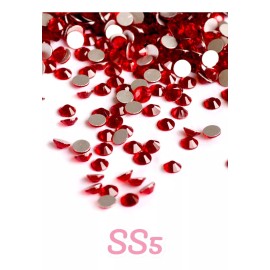 A4f Solutions 1440pzs Pedrería Cristal Rojo Para Uñas Decoración Ss5