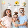 Mekkyes Children's Make-Up Set, 22 Colours, Washable Make-Up, Children's Face