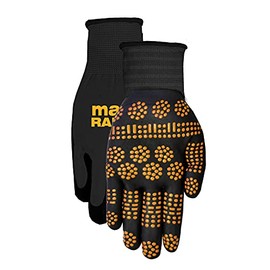 Midwest Gloves & Gear MAX GRIP RADIAL, Black/Yellow, Large/X-large