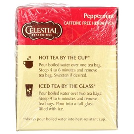 Celestial Seasonings Peppermint Tea Bags, 20 ct, 2 pk