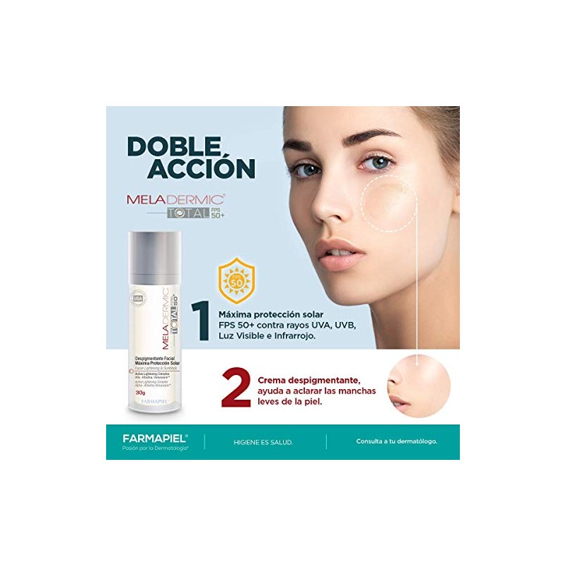 Meladermic Día Suero Despigmentante Protector Solar Serum Antimanchas 30g Unifica