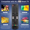(Pack of 2) Universal Remote Control for All LG UHD