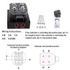 ZHSYMX 12v Solenoid Valve Air ride Suspension manifold valve with