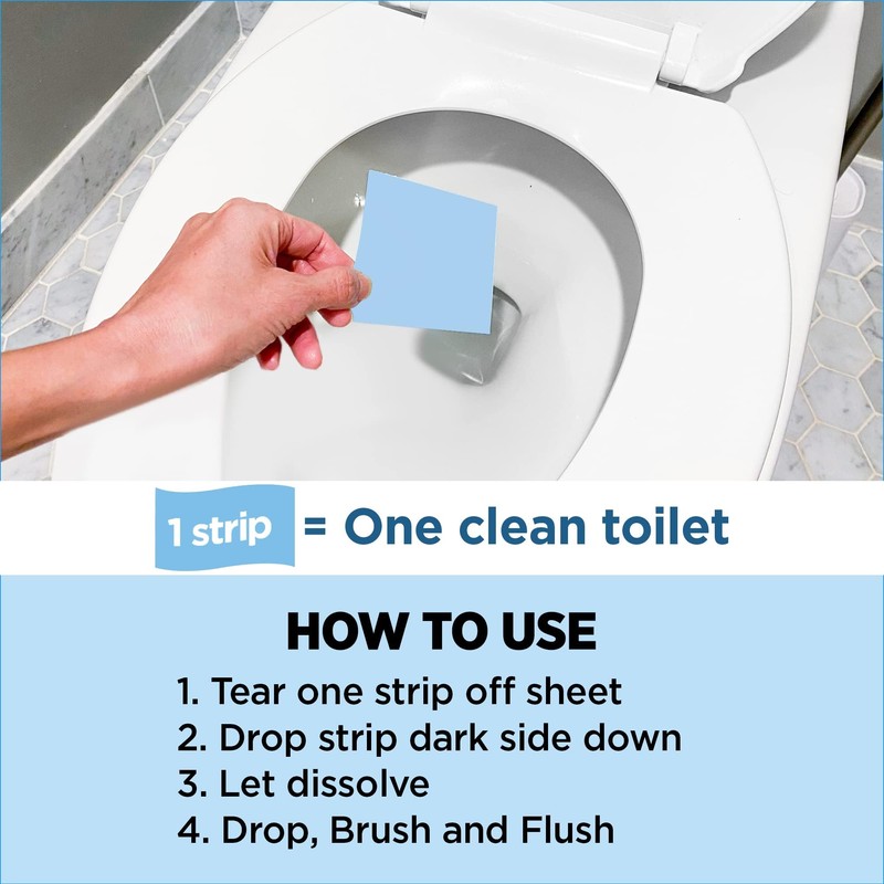 Nature Clean Non-Toxic Toilet Bowl Cleaners Strips 36 count -