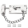 Namvo Stainless Steel Sliding Bolt With Anti-Theft Chain Inner Door
