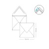 Paper24 Square Envelopes 12.5 x 12.5 cm 125 x 125