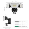 Onforu 2 Pack 100W 11000LM LED Motion Sensor Outdoor Lights,