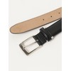 Beams Heart 415200479941988 Men's Leather Belt, 13.1 inches (331 mm),
