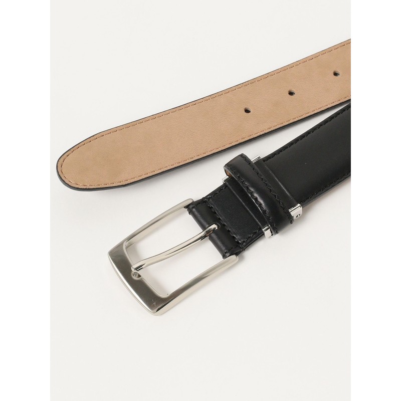Beams Heart 415200479941988 Men's Leather Belt, 13.1 inches (331 mm),