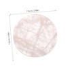 Alipis Gilded Quartz Coasters Round Barware Coasters Crystal Cup Mat