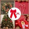 2 x large gift bow, large bow, gift, large red