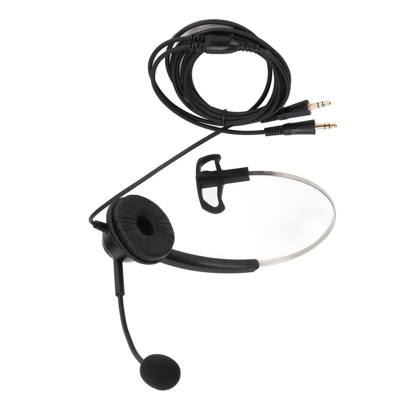 H360‑PC PC Monaural Headset Corded Single Ear Headset with 3