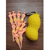 BEAGLE CAT Peanut Golf Ball Case and 10 Macho Mantees