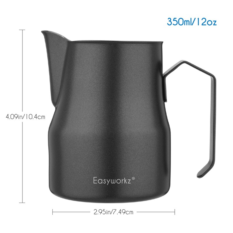 Easyworkz Milk Pitcher Jug Stainless Steel Latte Art Coffee Cup