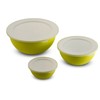 Omada Design Set of 3 Salad Bowls with Lids (0.5