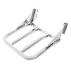 TCT-MT Motorcycle Chrome Sissy Bar Backrest Luggage Rack Rear Carrier