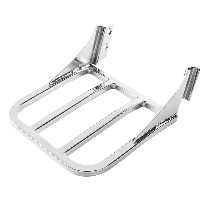 TCT-MT Motorcycle Chrome Sissy Bar Backrest Luggage Rack Rear Carrier