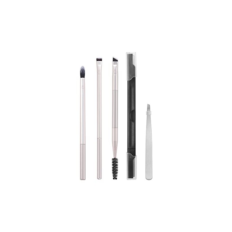 Real Techniques Limited Edition Blush, Blend, Brow Makeup Brush Set,