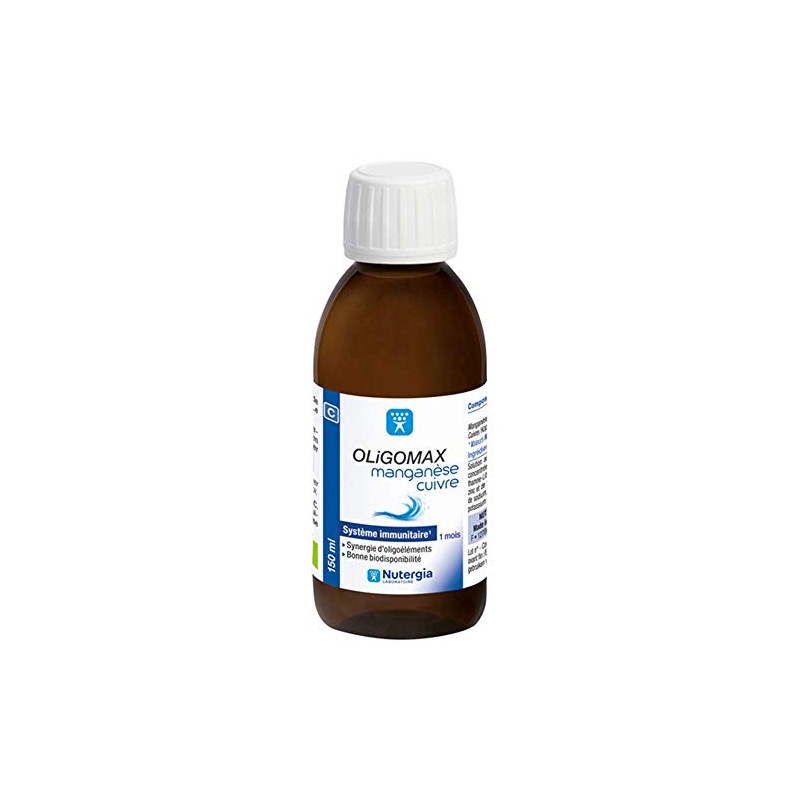 Nutergia Oligomax Manganèse cuivre 150ml