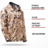 Kryptek Men’s Jupiter Waterproof, Breathable, Packable Camo Hunting Jacket