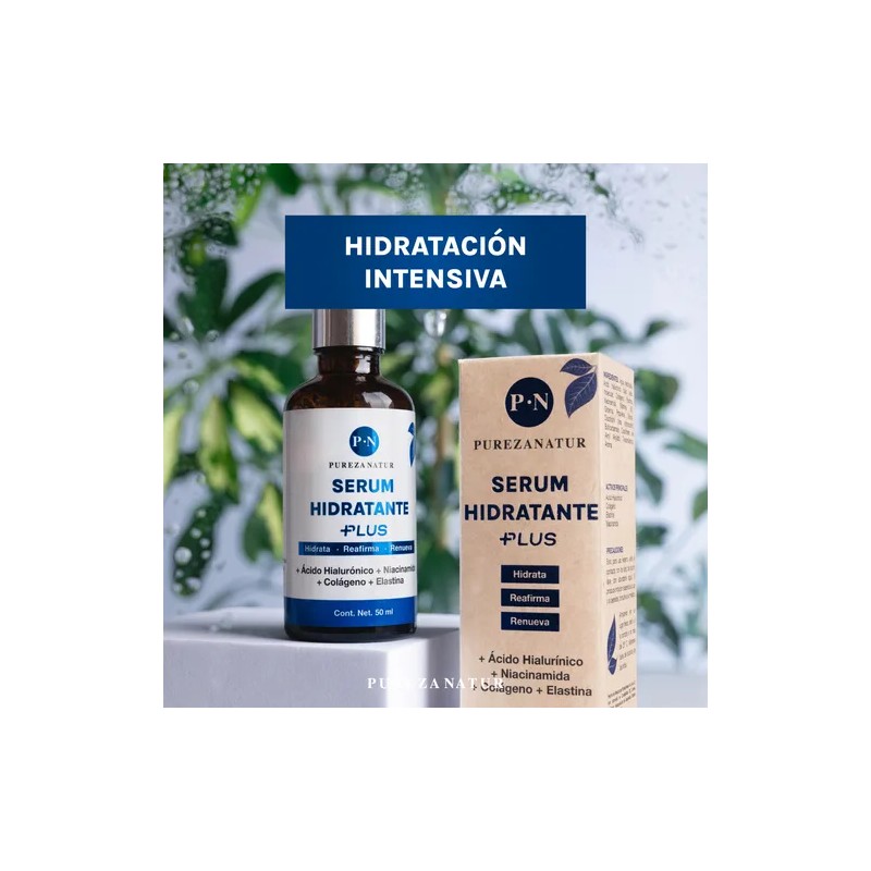 Serum Acido Hialuronico Hidratante Plus + Niacinamida Facial Todo Tipo