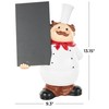 Deco 79 Polystone Chef Decorative Sculpture Kitchen Decorative Figurine Home