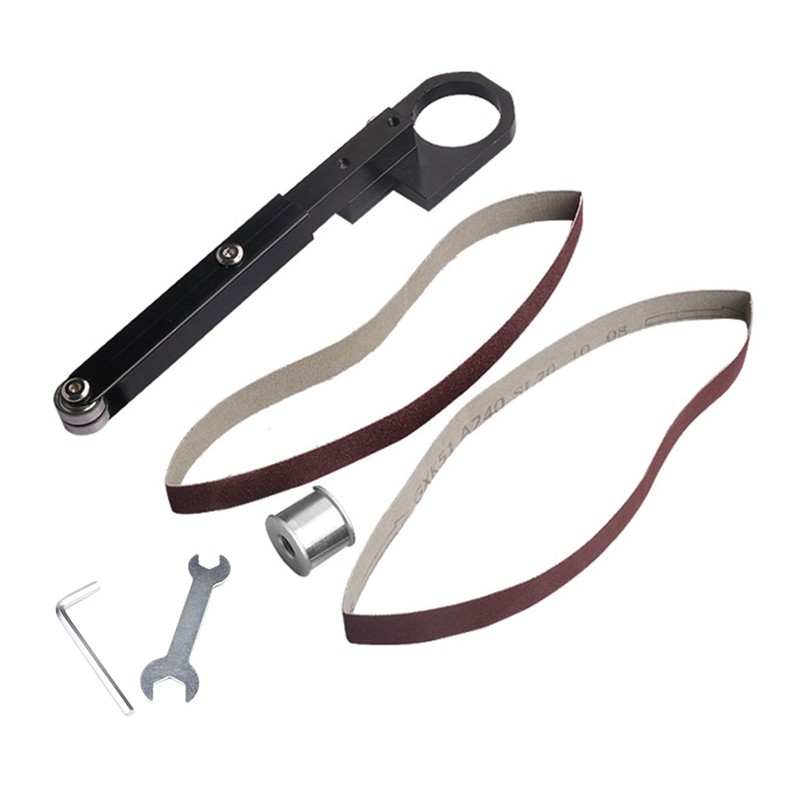 Belt Sander Polisher Attachment, Polishing Adapter Mini Angle Grinder Modified