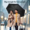 TechRise Umbrella, Compact Strong Windproof Automatic Umbrellas, Folding Lightweight, Portable