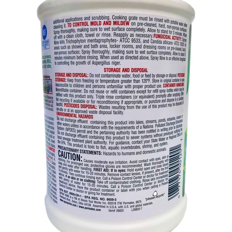 SPRAY NINE HD CLRN 32OZ