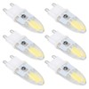 6PCS G9 LED COB Light Bulb 500LM Ceiling Lamp Bulb