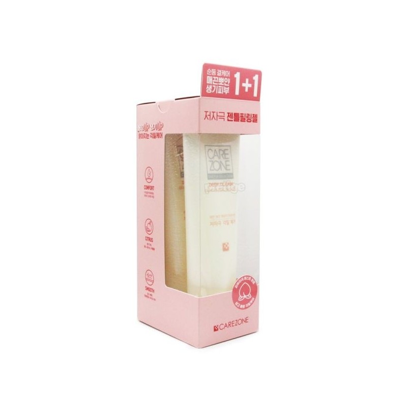 Carezone Deep Clean Gentle Peeling Gel 130ml+130ml Special Offer /