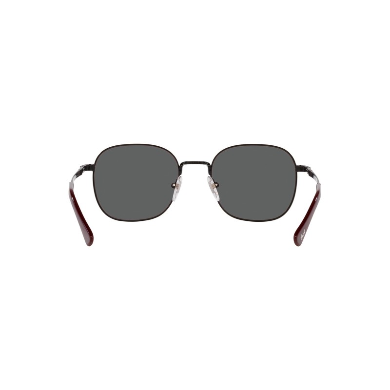 Persol PO1009S Square Sunglasses, Black/Dark Grey, 52 mm