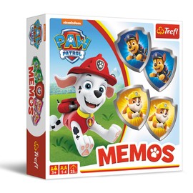 Trefl Memos Psi Patrol Family Game for Children from 3 Years