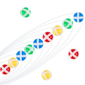 moopok 12 Pieces Kids Dart Board Sticky Balls, Safe Sport 4 Colorful Fabric Balls Dart Board Toy Darts Game Accessories,for Adults and Teens Indoor Outdoor Party Games