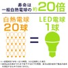 Iris Ohyama LDA4C-G-FK LED Bulb, Filament, Base Diameter 1.0 inches