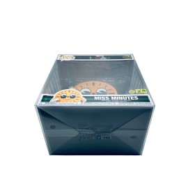 Funko NEW WIDE 10 Inch Funko POP! PROTECTOR 0.50mm Fits Miss Minutes/Glaceo