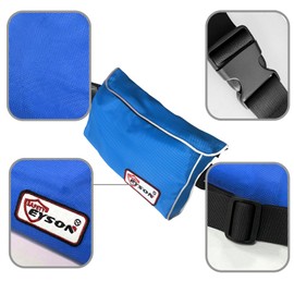 Manual Inflatable Belt Pack,Life Jacket Waist Belt PFD,Life Belt Pack for Adults, Weight Over 220 pounds(Blue)