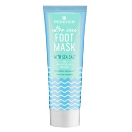 essence ultra-care foot mask, nail care, white, nourishing, moisturising, protective, repairing, without acetone, vegan, microplastic particles free (75 ml)
