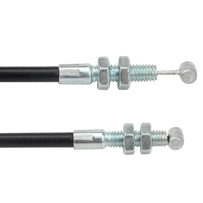 TOVOT 2 Pairs Metal Recliner Handles with Cable Sofa Replacement