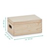 Zeller 13150 All-Purpose Box with Lid Pinewood 30 x 20